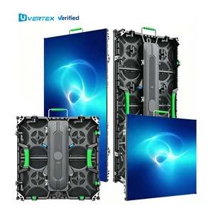 500x500mm Indoor P2.6 P2.9 Outdoor P3.91 P4.81 Stage Backdrop Rental LED Display Screen Seamless Splicing LED Wall Panel