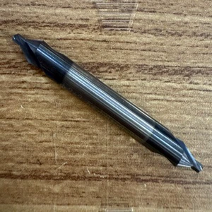SUPAL Solid Carbide Center Drill CNC Metalworking Tool Super Life Tialn Coating 10mm Shank 50mm Length a Grade Precision