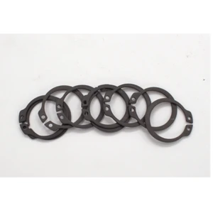 Atcovi 0335112700 External Retaining Ring DIN 471 Snap Ring 25mm Shaft High-Tensile Spring Steel Black Phosphate Anti-Rust 1.2mm