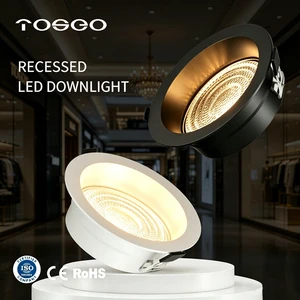 Living Room Indoor Use 15W Anti Glare Easy Installation Recessed LED Ceiling Downlight