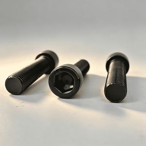 M2.5 M3 M4 M5 M6 M8 M10 M12 M14 M16 High Strength Blackened 12.9 Grade DIN912 Hexagon Socket Screw Cylindrical Head Bolt Screw