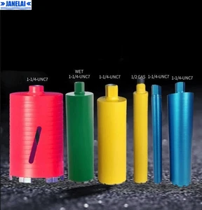 Janelai 25mm-300mm Water Required Concrete Diamond Core Drill Bits for Concrete Reinforced Concrete Brick Wall