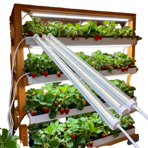 Liweida Custom-Length LED Grow Light Tube IP65 Full Spectrum 660nm Aluminum 3/6/9H 8/12/16H Timer CRI90 50000h Indoor Growing