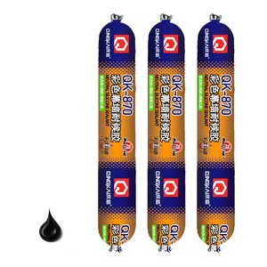 Qingkai 870-1 Cheap Antimould Clear Weatherproof Adhesive Non Acetic Natural Sausage Silicone Sealant For Construction