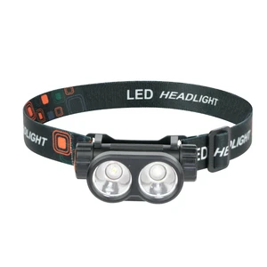 Miner Lamp Head Torch Rechargeable Lithium Ion 2G11 LED Camping Fishing Hunting Headlight IPX4 Waterproof 200LM USB Charging 2