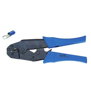 HS-30J Ratchet Cable Lug Tool Crimping Pliers , Wire Terminal Crimper Types Electric Crimping Tool