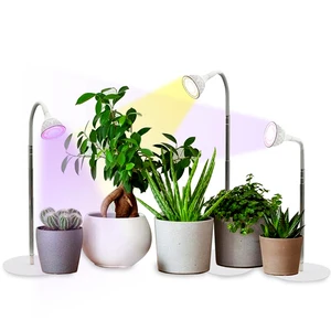 Adjustable Plant Grow Light 10-Level Dimmable Full Spectrum LED Grow Lights for Indoor Plants