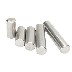 5-20pcs Stainless Steel Bright Finish Grooved Pins M1.5-M8 Round Head 8mm Head Diameter Location Pins for Woodworking