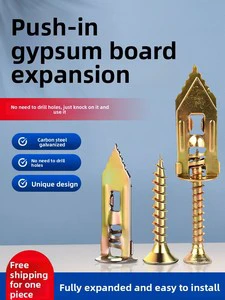 Plug-in Drywall Expansion Screws Self-Tapping Screws No-Drilling Required; Drywall-Specific Expansion Anchors Trial Pack Made