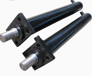 Flange Mounted Piston Power Hydraulic Oil Cylinder/Hydraulic Jack/Hoist Cylinder for Crawler Excavator Customizable Lejiang