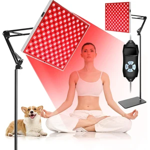 Custom Logo Relieve Pain 660nm 850nm Red Light Therapy Panel 225 LED Infrared Light Therapy Lamp For Sauna Or Salon Use