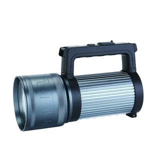 DT-839 High Lumen Led Searchlight with Zoom and Led Sidelamp Rechargeable Led Search Light with USB Power Bank