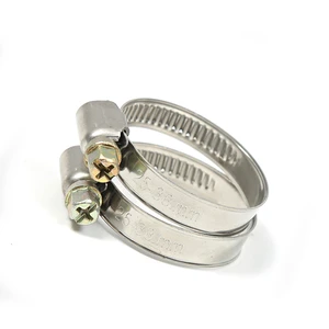 Factory Wholesale Worm Gear Drive Adjustable 6 Inch 304 Stainless Steel 9mm Bandwidth German Type Hose Clamp