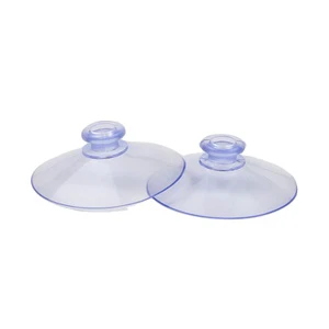 50 mm Environmentally Friendly Transparent Glass Suction Cup Toy Accessories Plastic Suction Cup
