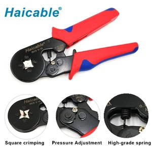HSC8 6-4A Cable Ferrules Crimping Tool Mini Terminal Rachet Plier