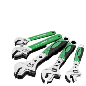 Wynn's 8inch 12inch Metric Industrial Grade Adjustable Wrench Multifunctional Universal Quick Large Opening Alloy OEM 3-Year