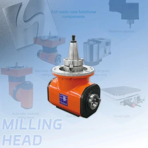 GUOSHENG GS-A80C Horizontal Angle CNC Milling Head Angle Head 90 Degree 200kg 1 Year Warranty For Milling Machine Accessories