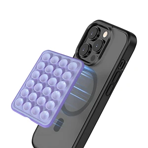 New Trending Two Side Silicone Suction Cup Super Magnetic Detachable Silicone Suction Cup