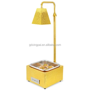 XINGPAI Stainless Steel Single Head Food Heating Lamp Commercial Catering Buffet Food Warmer Lamp