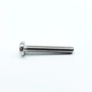 SUNO SUNO1018 M5 M6 Din7985 Metric 304 Stainless Steel CLASS 4 Plain Finish Phillips Pan Head Standard Thread Machine Screws
