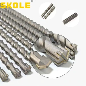 Carbide Tip SDS Plus Rotary Hammer Drill Bit Concrete and Granite Drill Bit for Concrete for Concrete Granite Brocas Broca