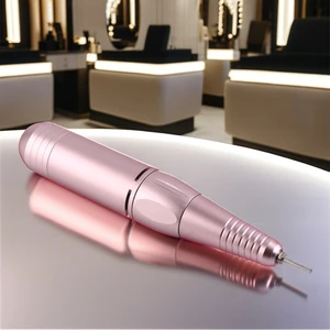 Mini Electric Nail Grinder Pen High Quality Steel Tool for Nail Polish Polishing 35000 Rpm Speed Low Noise for Beauty Salons