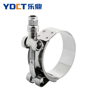 Adjustable Metal T-Bolt Clamp for Silicone Pipe and Hose
