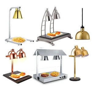 Commercial Telescopic Flexible Food Warmer Light Kitchen Heat Lamps Electric Colorful Hanging Buffet Food Heater Lamp