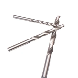 Factory Direct OEM HSS Bright Finished Half Ground Twist Drill Bits 4241/4341/M2/M35 0.5-25mm for Metal Drilling 3 Years