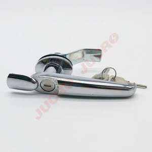 DL308 Zinc Alloy Industrial L Shape Quarter-Turn Handle Lock Latch For Equipment Cabinets School & Hotel Use