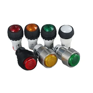 High Quality Durable Plastic LED Explosion-Proof Indicator Light IP66 Rating Changeable Color General-Purpose Use AC/DC220V