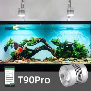 WEEK AQUA T90PRO RGB-UV 90W Full Spectrum Plant Grow Downlight Dimming Timing Aquarium LED for Aquatic Plant Fish tank Aquarium