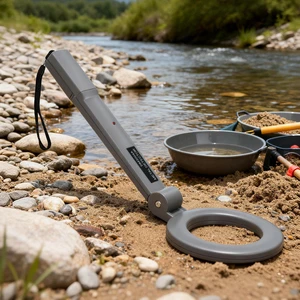 Factory New Metal Detector Handheld Adjustable Portable Tracker Needle Alarm Sensitive Search Coil Metal Detection Tool