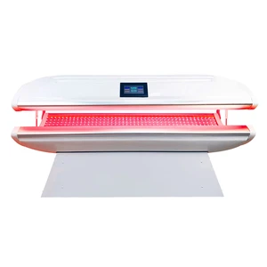 Factory Price LED Standing Light Therapy Beds Hot Sale Full Body Whitening Red Light Therapy 660nm 850nm Infrared Device Spa