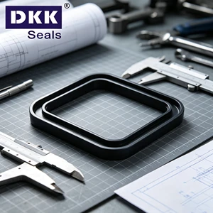 Automotive Grade Hydraulic Ring Seal DKK AS568 PG Standard Precision Cut Custom Color NBR/EPDM Stopper Heavy-Duty High Temp