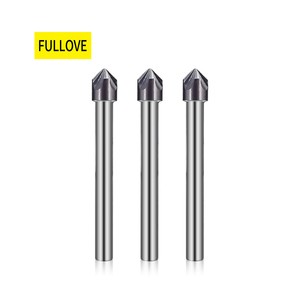Hot Selling Cnc Tungsten Solid Carbide Countersink Drill Bit Chamfer Aluminium Stainless Steel Milling Cutter