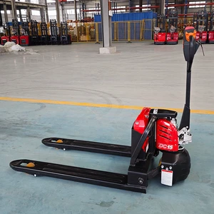 JG 1500KG 2000KG New Portable Hydraulic Electric Forklift Hand Pallet Truck Jack 24V Motor Electric Pallet Jack Workshop CE