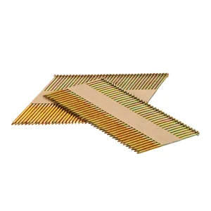 30 Degree HD Coated Ring Shank Paper Tape Framing Nails Paper Collated Nails