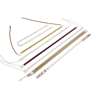 800w Quartz Halogen Infrared Heater With Tube Heating Lamp 400w