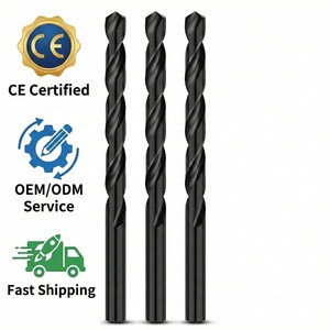 4mm HSS Twist Drill Bit Straight Shank Black Oxide High Speed Steel Drill For Metal Wood Plastic
