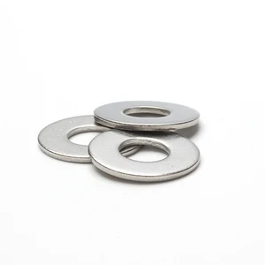 DIN 125A SS304 Plain Finish Flat Washers Metric Plain Washer