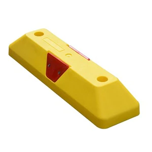 Factory Wholesale Plastic ABS Speed Bump Wheel Stopper Parking Barrier