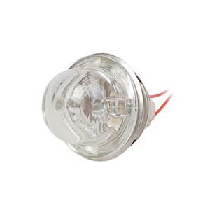 High Temperature Resistant 48mm Diameter Stainless Steel LED Lamp Replacement 12V/24V/110V/220V Electric Oven BBQ Grill Light