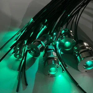 Inground 2~14mm Swimming Pool Bottom Roof Star Sky Starry Solid Core End Lit Fiber Optic Light with Pvc Jacket