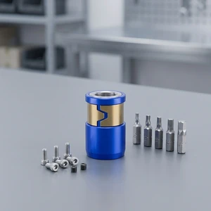 7.5MM Metal Screwdriver Bit Magnetic Ring Magnetic Ring Screw for 6.35mm Shank Drill Bit