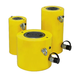 50t Single Acting Large Tonnage Telescopic Hydraulic Cylinder Jacks