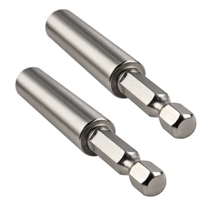 Stainless Steel Magnetic Bit Holder 1/4
