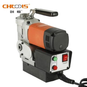 High Precision Portable Rotary Magnetic Drill Press Industrial Grade Electric Power Source For Metal Drilling