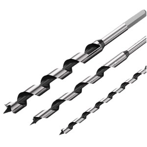 Hex Shank Extra Long Brad Point Drill Bits for Woodworking Deep Hole Drilling Construction Machinery Spare Parts