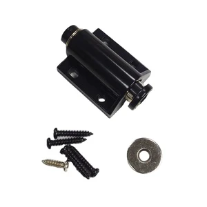 Plastic Modern Bedroom Cabinet Door Pull Free Rebound Catches Hardware Accessories Magnetic Suction Opener Wardrobe Spring
